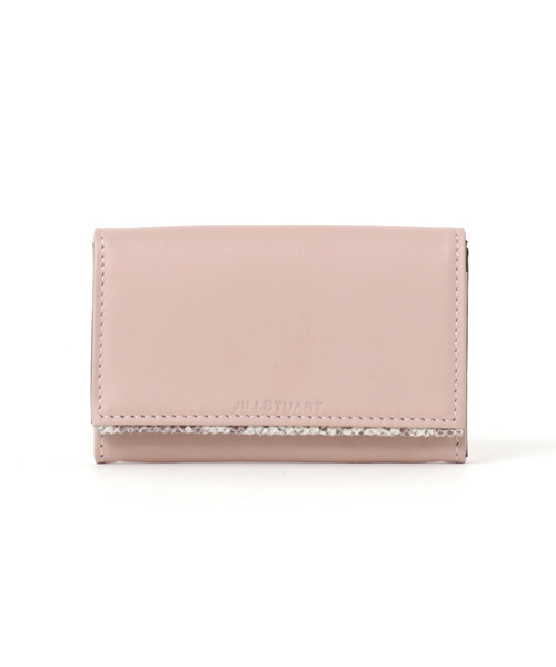 JILL STUART(ジルスチュアート)の「JILLSTUART(ジルスチュアート) (6M)レイヤード 名刺入れ(名刺入れ・レディース・バイオレット/ブラック/ピンク・FREE)」の3枚目の写真