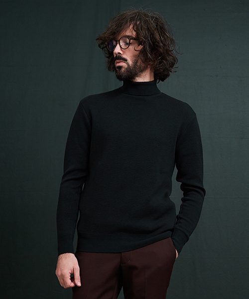 UNITED TOKYO（ユナイテッドトウキョウ）の「ZEGNA BARUFFA Cashwoolタートルネックニット（ニット/セーター・メンズ・ブラウン/グリーン/レッド/ネイビー/グレー/オフホワイト・1/3/2）」の4枚目の写真