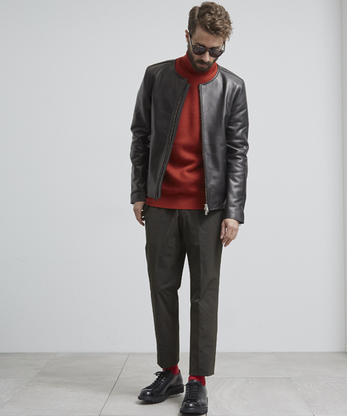 UNITED TOKYO（ユナイテッドトウキョウ）の「ZEGNA BARUFFA Cashwoolタートルネックニット（ニット/セーター・メンズ・ブラウン/グリーン/レッド/ネイビー/グレー/オフホワイト・1/3/2）」の13枚目の写真