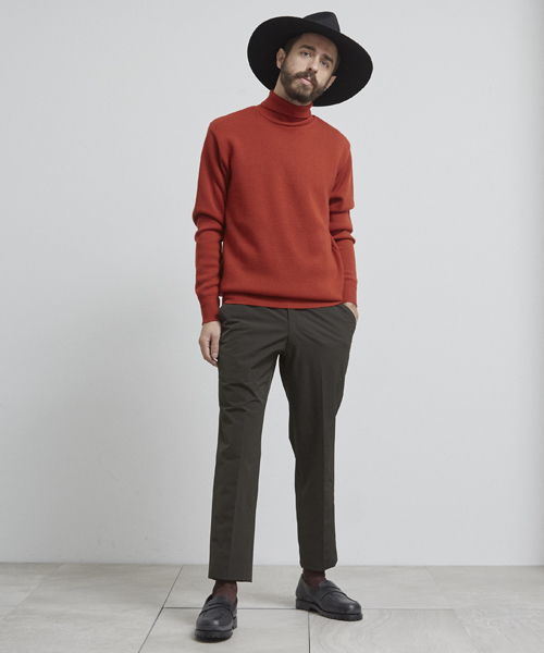 UNITED TOKYO（ユナイテッドトウキョウ）の「ZEGNA BARUFFA Cashwoolタートルネックニット（ニット/セーター・メンズ・ブラウン/グリーン/レッド/ネイビー/グレー/オフホワイト・1/3/2）」の14枚目の写真