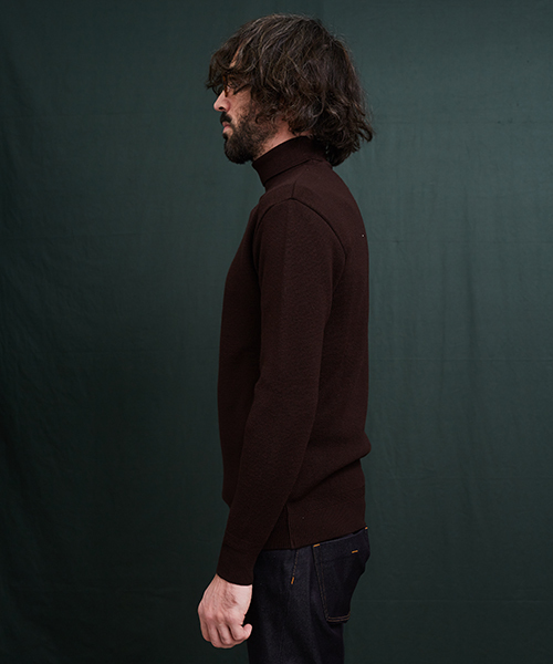 UNITED TOKYO（ユナイテッドトウキョウ）の「ZEGNA BARUFFA Cashwoolタートルネックニット（ニット/セーター・メンズ・ブラウン/グリーン/レッド/ネイビー/グレー/オフホワイト・1/3/2）」の21枚目の写真