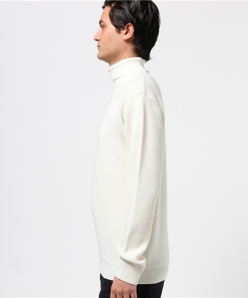 UNITED TOKYO（ユナイテッドトウキョウ）の「ZEGNA BARUFFA Cashwoolタートルネックニット（ニット/セーター・メンズ・ブラウン/グリーン/レッド/ネイビー/グレー/オフホワイト・1/3/2）」の7枚目の写真