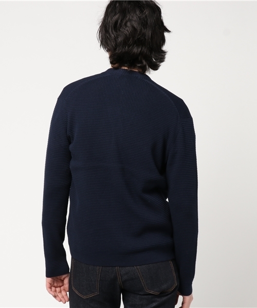 SHIPS JET BLUE(シップスジェットブルー)の「SHIPS JET BLUE: ノーボタン カーディガン(カーディガン/ボレロ・メンズ・ブラウン/オリーブ/ネイビー・LARGE/MEDIUM)」の8枚目の写真