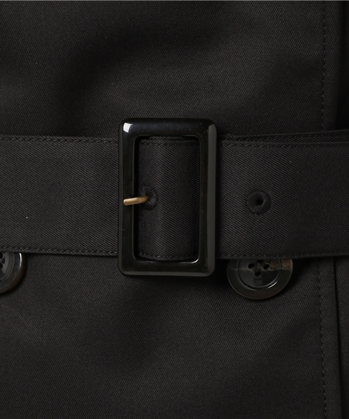 Honeys（ハニーズ）の「ハーフ丈トレンチコート（トレンチコート・レディース・ライトベージュ/グレー/ブラック/サックスブルー/ネイビー/ベージュ/ピンク・M/LL/L）」の17枚目の写真