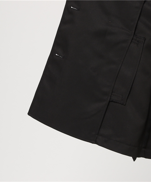 Honeys（ハニーズ）の「ハーフ丈トレンチコート（トレンチコート・レディース・ライトベージュ/グレー/ブラック/サックスブルー/ネイビー/ベージュ/ピンク・M/LL/L）」の18枚目の写真