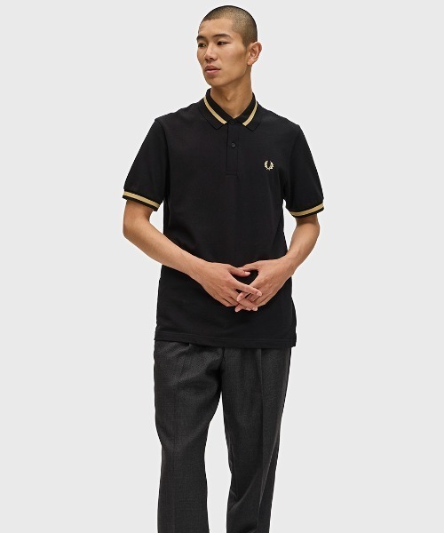 FRED PRRY ポロシャツ　M2 made in England ブラック The Fred Perry Shirt - M2／イングランド製フレッドペリー