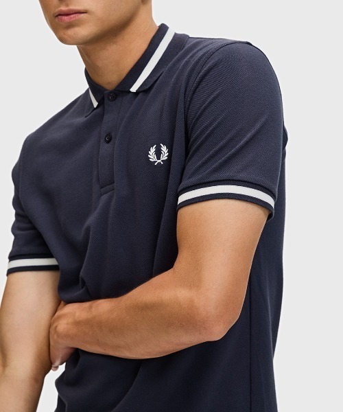 イングランド製フレッドペリーポロシャツ FRED PERRY ポロシャツ RERRY フレッドペリー TWIN TIPPED