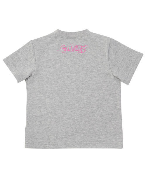 X-girl Stages（エックスガールステージス）の「S/S TEE “BACKYARD” (4T～6T)（Tシャツ/カットソー・キッズ・ホワイト/アッシュグレー/レッド・4T/5T/6T）」の5枚目の写真