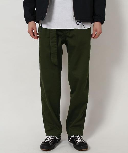 coen(コーエン)の「ツイルワイドテーパードベルテッドパンツ(チノパンツ・メンズ・ベージュ/オリーブ・X-LARGE/MEDIUM/SMALL/LARGE)」の5枚目の写真