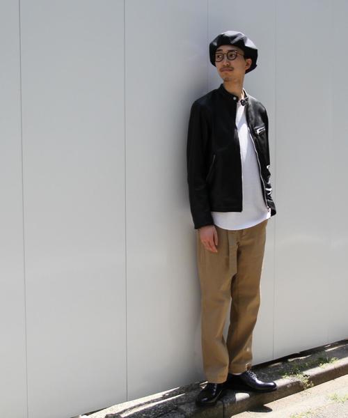 coen（コーエン）の「ツイルワイドテーパードベルテッドパンツ（チノパンツ・メンズ・ベージュ/オリーブ・X-LARGE/SMALL/LARGE/MEDIUM）」の20枚目の写真