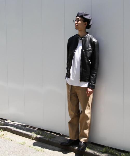 coen（コーエン）の「ツイルワイドテーパードベルテッドパンツ（チノパンツ・メンズ・ベージュ/オリーブ・X-LARGE/SMALL/LARGE/MEDIUM）」の21枚目の写真