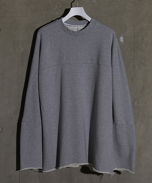 NUMBER (N)INE(ナンバーナイン)の「【NUMBER (N)INE】≪STUDIOUS限定≫別注コーマスウェットプルオーバー(スウェット・メンズ・トップグレー/サンドベージュ/ブラック/グレー/ベージュ・2/1/3)」の11枚目の写真