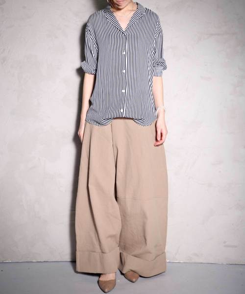 Antiqua アンティカ の サルエル風ワイドパンツ その他パンツ Wear