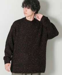 URBAN RESEARCH | UR Tartan クルーネックネップニット(ニット/セーター)