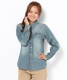 WEGO | ウエスタンデニムLSシャツ(シャツ/ブラウス)