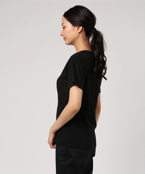 WEGO(ウィゴー)の「WEGO/無地Tシャツ(Tシャツ/カットソー・レディース・ブルー/サックスブルー/グリーン系その他/ブラック/レッド/ライトピンク・FREE)」の13枚目の写真