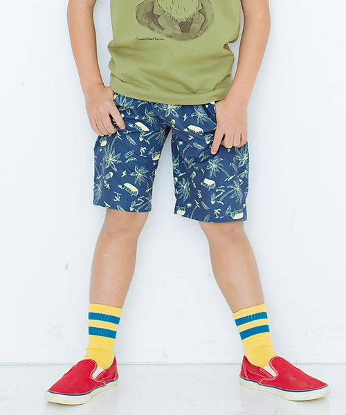 Kraso（クラソ）の「吸水速乾加工のサーファーハーフパンツ（その他パンツ・キッズ・カーキ/ネイビー・10/14/9/13/12/11）」の2枚目の写真