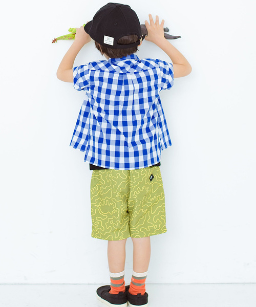 Kraso（クラソ）の「吸水速乾加工のサーファーハーフパンツ（その他パンツ・キッズ・カーキ/ネイビー・10/14/9/13/12/11）」の4枚目の写真