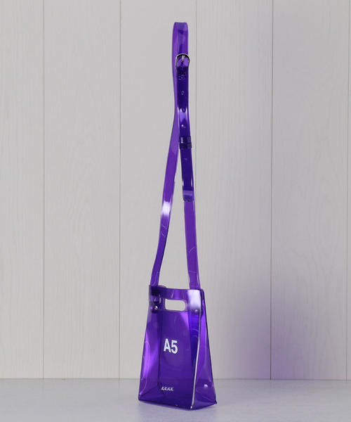 NaNa-NaNa（ナナナナ）の「＜NaNa-NaNa＞A5 BAG/バッグ（ショルダーバッグ・レディース・パープル/ホワイト/ブラック/ブラウン・FREE）」の12枚目の写真