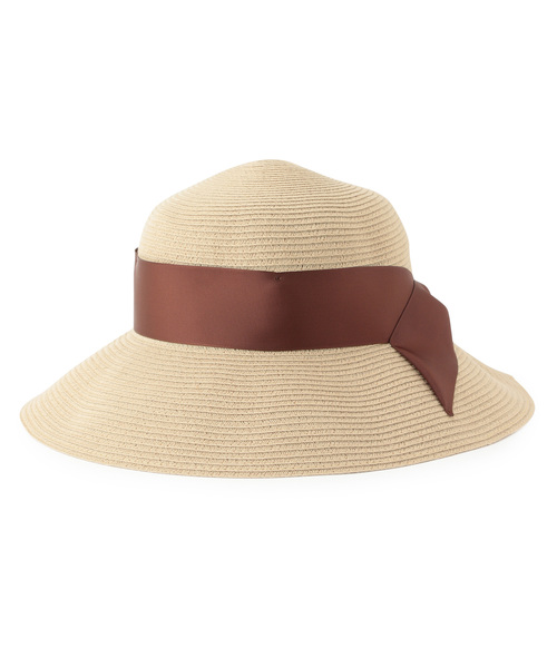 ROPE' PICNIC(ロペピクニック)の「ウォッシャブルビッグリボンブレードハット(ハット・レディース・ブラック/ベージュ/ホワイト系その他6・FREE)」の9枚目の写真