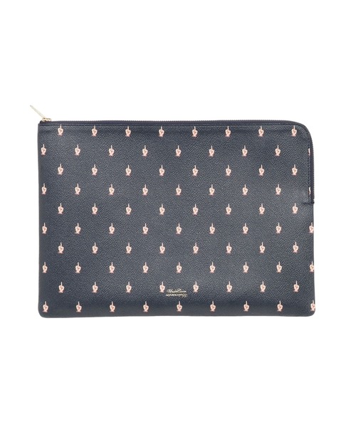 UNDERCOVER（アンダーカバー）の「UCU9P93-03（クラッチバッグ・レディース・グレー/ネイビー・FREE）」の2枚目の写真