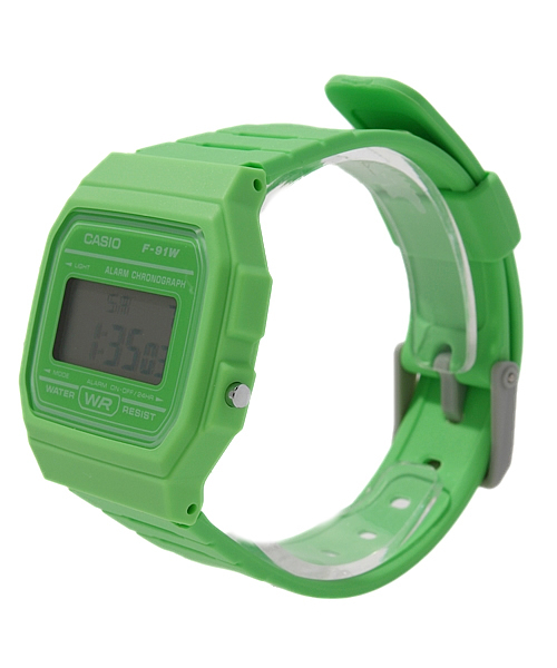 Another Edition(アナザーエディション)の「CASIO 91W Digital WATCH(アナログ腕時計・レディース・ホワイト/オレンジ/ライム・フリー)」の4枚目の写真