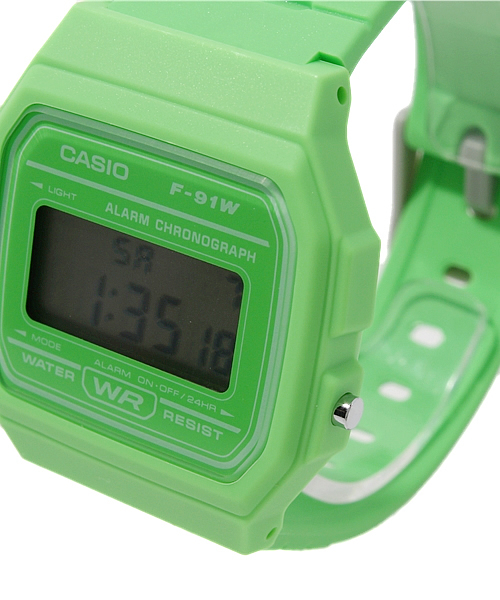 Another Edition(アナザーエディション)の「CASIO 91W Digital WATCH(アナログ腕時計・レディース・ホワイト/オレンジ/ライム・フリー)」の6枚目の写真