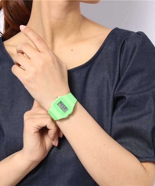 Another Edition(アナザーエディション)の「CASIO 91W Digital WATCH(アナログ腕時計・レディース・ホワイト/オレンジ/ライム・フリー)」の8枚目の写真