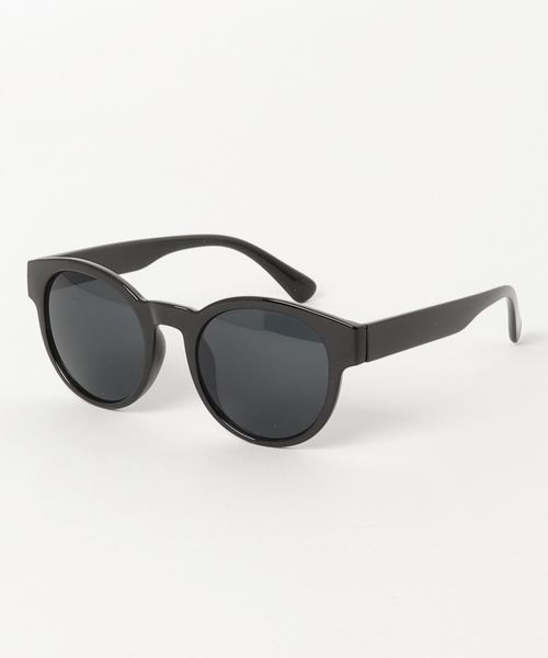 WEGO(ウィゴー)の「WEGO/カラーフレームボストンスモークレンズ(サングラス・メンズ・ブラック/ベージュ/グレー/ピンク・FREE)」の2枚目の写真