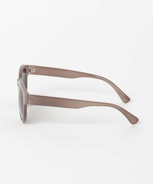 WEGO(ウィゴー)の「WEGO/カラーフレームボストンスモークレンズ(サングラス・メンズ・ブラック/ベージュ/グレー/ピンク・FREE)」の5枚目の写真