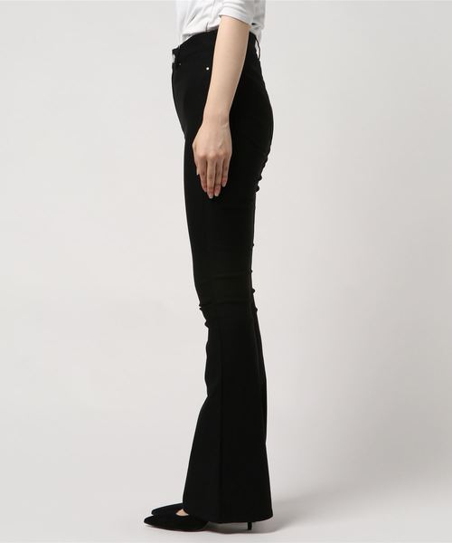 ENVYM（アンビー）の「フレアカラージェギンス（その他パンツ・レディース・ブラック/カーキ/グレー・S/M）」の4枚目の写真