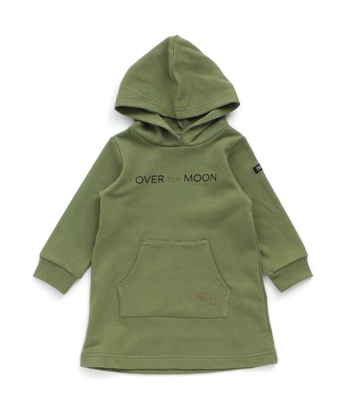 BREEZE（ブリーズ）の「ネット限定パーカーワンピース（ワンピース・キッズ・グレー/カーキ/レッド・95/140/100/110/80/130/120/90）」の3枚目の写真