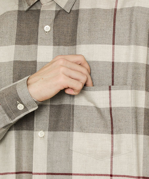 ファクトタム　FACTOTUM　七分袖　シャツ FACTOTUM（ファクトタム）の「【FACTOTUM】C/F TWR ワイド