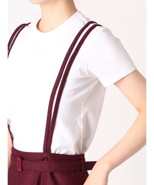 dazzlin（ダズリン）の「サス付フレアスカート（スカート・レディース・ブラック/ベージュ/ボルドー・SMALL/MEDIUM）」の9枚目の写真