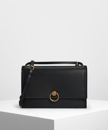 CHARLES & KEITH | ダブルストラップ ショルダーバッグ / Double Strap Shoulder Bag(ショルダーバッグ)