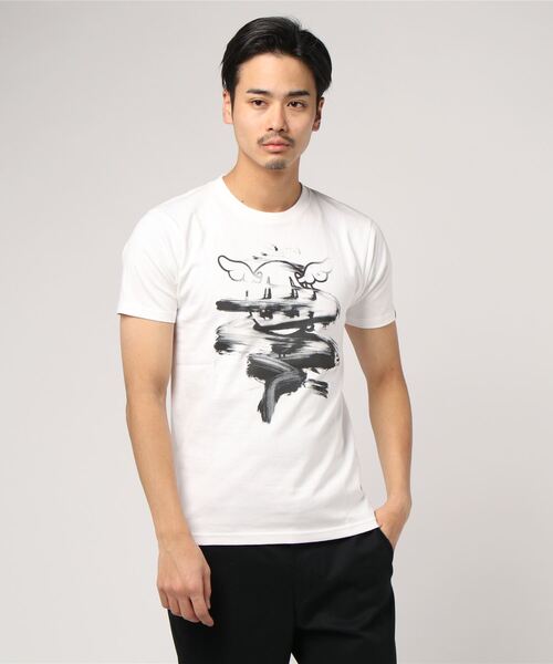 Sync.(スィンク)の「Sync. 【D*FACE】 TEE "DOG BUFF"(Tシャツ/カットソー・メンズ・ホワイト/ブラック/ヘザーグレー・LARGE/X-LARGE/SMALL/MEDIUM)」の2枚目の写真