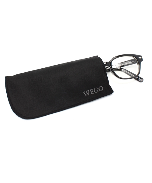 WEGO（ウィゴー）の「WEGO/ウェリントンタイプ（メガネ・メンズ・ブラック/ブラック系その他/ブラウン系その他・FREE）」の11枚目の写真