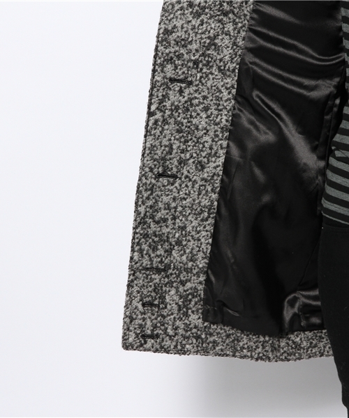 DISCOAT（ディスコート）の「【Discoat】千鳥柄ブルゾン風コート（その他アウター・レディース・ホワイト系その他/チャコールグレー/ベージュ系その他・LARGE/MEDIUM）」の12枚目の写真