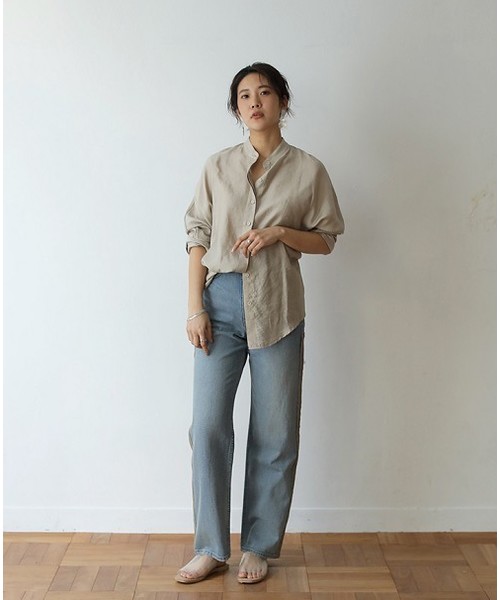 TODAYFUL（トゥデイフル）の「Ryan'sデニム（デニムパンツ・レディース・ブルー・23inch/24inch/25inch/26inch）」の7枚目の写真