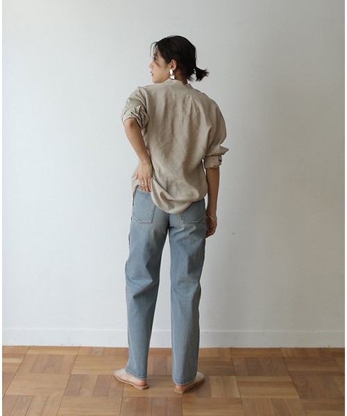 TODAYFUL（トゥデイフル）の「Ryan'sデニム（デニムパンツ・レディース・ブルー・23inch/24inch/25inch/26inch）」の12枚目の写真