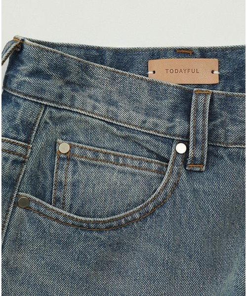 TODAYFUL（トゥデイフル）の「Ryan'sデニム（デニムパンツ・レディース・ブルー・23inch/24inch/25inch/26inch）」の8枚目の写真
