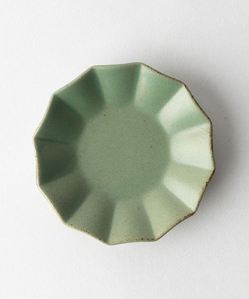 GEORGE'S（ジョージズ）の「プリーツ丸小皿（食器・レディース・ネイビー/モスグリーン/マスタード/ベージュ・FREE）」の7枚目の写真