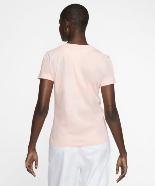 NIKE(ナイキ)の「ナイキ NIKE ウィメンズ エッセンシャル アイコン フューチュラ L/S Tシャツ BV6170(Tシャツ/カットソー・レディース・ブラック/ホワイト/ベビーピンク・S/M/L/XL)」の9枚目の写真