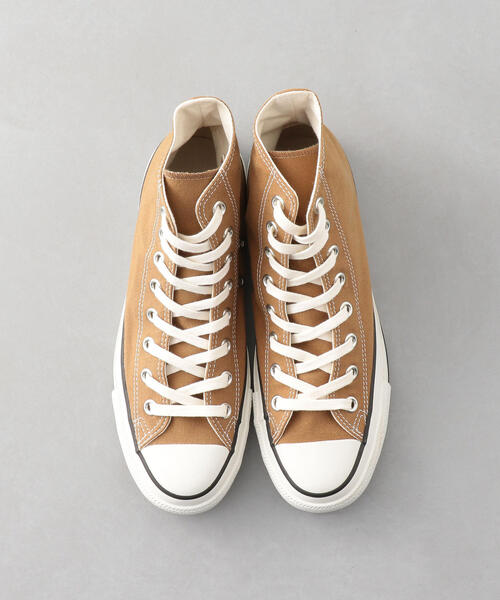 CONVERSE ALL STAR（コンバースオールスター）の「CONVERSE フードテキスタイル HI/コンバース（スニーカー・レディース・ブラウン・25cm/22cm/24cm/23cm）」の2枚目の写真