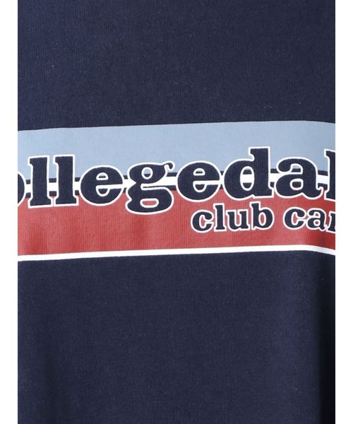 Ungrid(アングリッド)の「CollegedaleロゴロングスリーブTee(Tシャツ/カットソー・レディース・ネイビー/ブラウン/オフホワイト・FREE)」の12枚目の写真