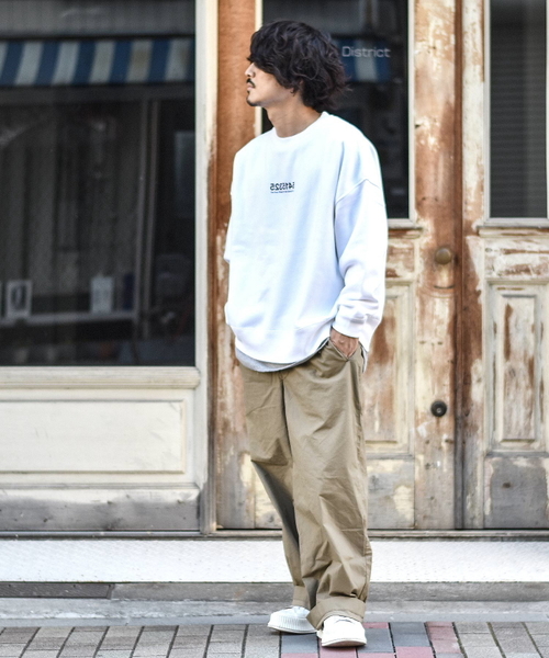 JACKROSE（ジャックローズ）の「WEARISTA Deco×JACKROSE　 5415325リバースロゴBIGシルエットスウェット（スウェット・メンズ・ホワイト/ブラック/グレー・M/L）」の6枚目の写真