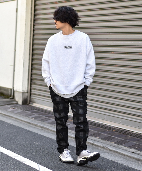 JACKROSE（ジャックローズ）の「WEARISTA Deco×JACKROSE　 5415325リバースロゴBIGシルエットスウェット（スウェット・メンズ・ホワイト/ブラック/グレー・M/L）」の13枚目の写真