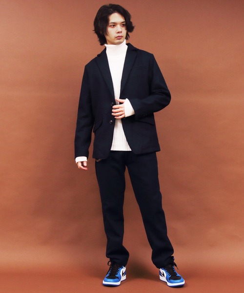 8(eight)(エイト)の「メルトン生地テーラードジャケット(テーラードジャケット・メンズ・チャコールグレー/ブラック/ネイビー/その他1/その他2/ライトベージュ・MEDIUM/LARGE/X-LARGE)」の11枚目の写真