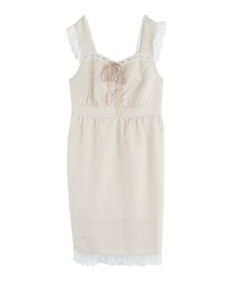 Axes Femme アクシーズファムのワンピース イエロー 黄色系 長袖 通販 Zozotown