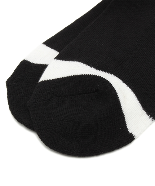 WEGO(ウィゴー)の「WEGO/ワンスターソックス(ソックス/靴下・メンズ・ホワイト/ブラック・FREE)」の5枚目の写真